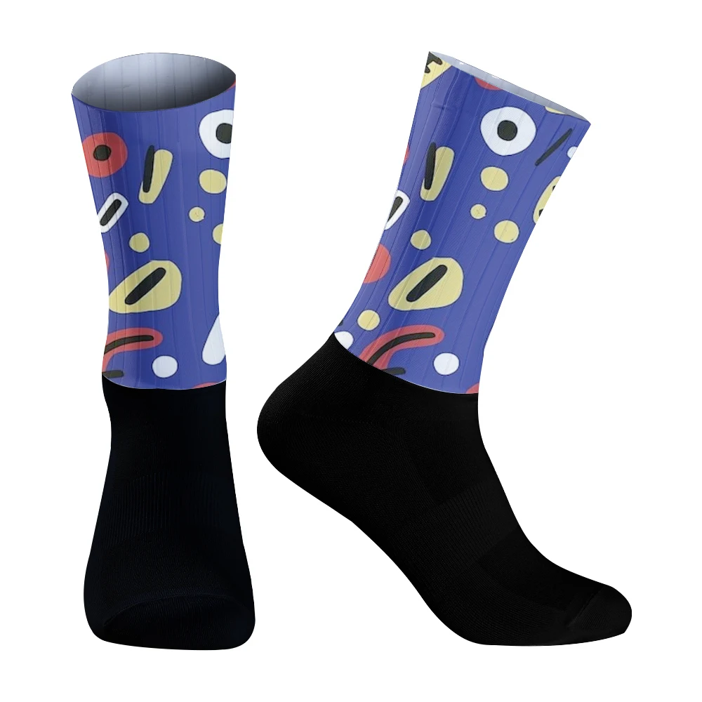 ciclismo Nuovi calzini estivi, calzini da ciclismo traspiranti unisex, calzini da corsa all'aperto, calzini sportivi da corsa