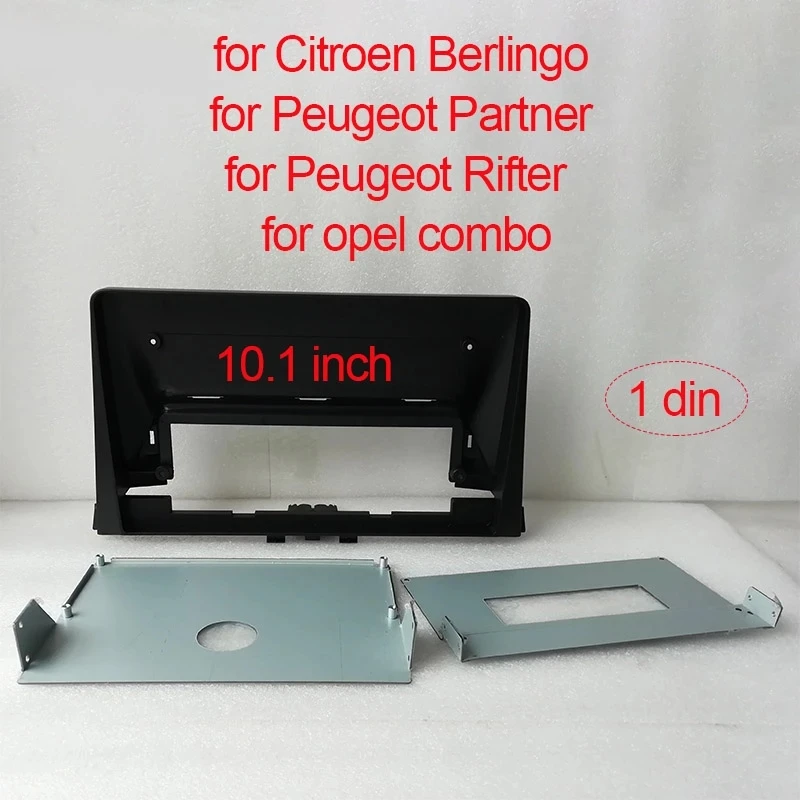 

10.1inch Car radio Frame Adapter For Citroen Berlingo 2019 Peugeot Partner Rifter 2020 Android Radio Dask Kit Fascia