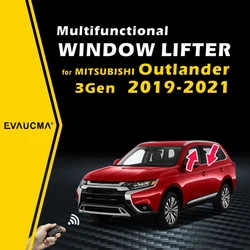 For MITSUBISHI Outlander 2019-2021 Window Lifter Closer Car Window Roll Up Closer Newest Latest Model 4 Doors Protector close