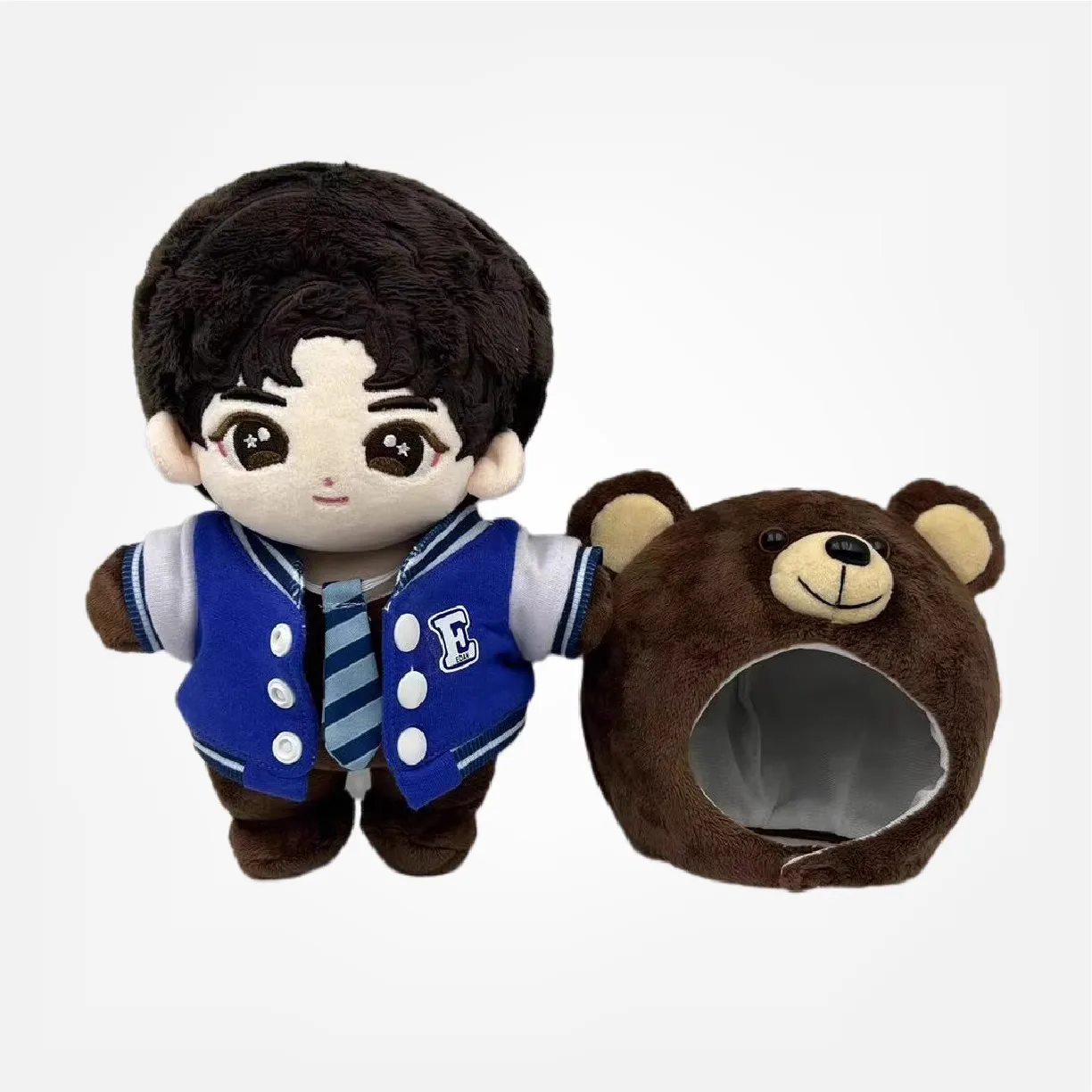 Cosmile Hongkong Mirror Edan Plush Doll Toy 20cm Stuffed Body Dress Up Bear Clothes Costume Cute Cosplay C MK