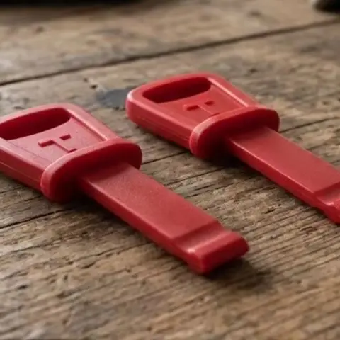 Replacement Ignition Key For Ariens For Craftsman For Tecumseh Snow Blower Fits Model 35062 7532000 951-10630 Red Plastic