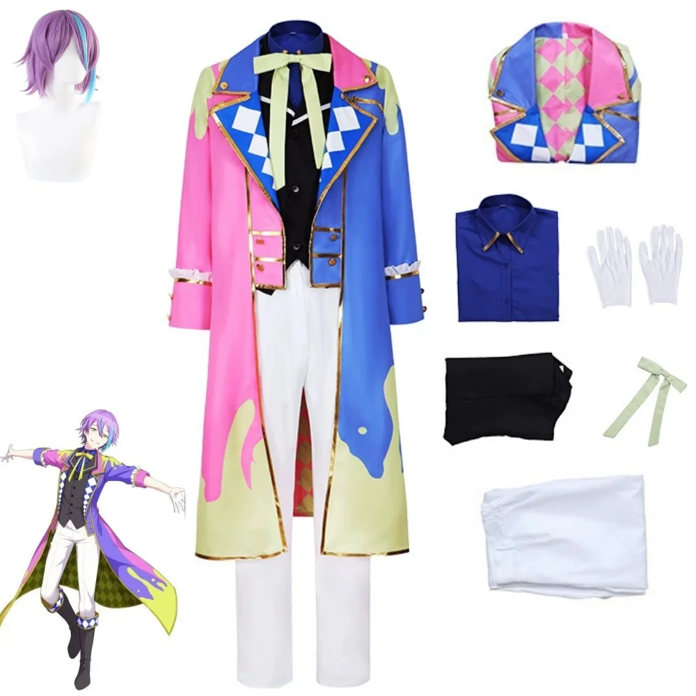 

Kamishiro Rui Cosplay Project Sekai Colorful Stage Feat Vivid Bad Squad Cosplay Costume Uniform Jacket Wig Halloween Clothing