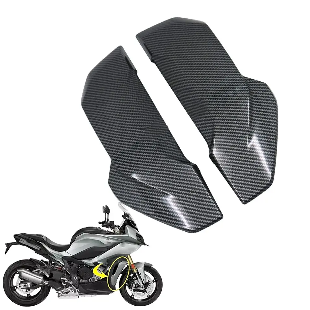 Carbon Fiber Texture Cover Radiator Cover Motorcycle Radiator Shield Carbon Fiber Texture Radiator Cover Guard