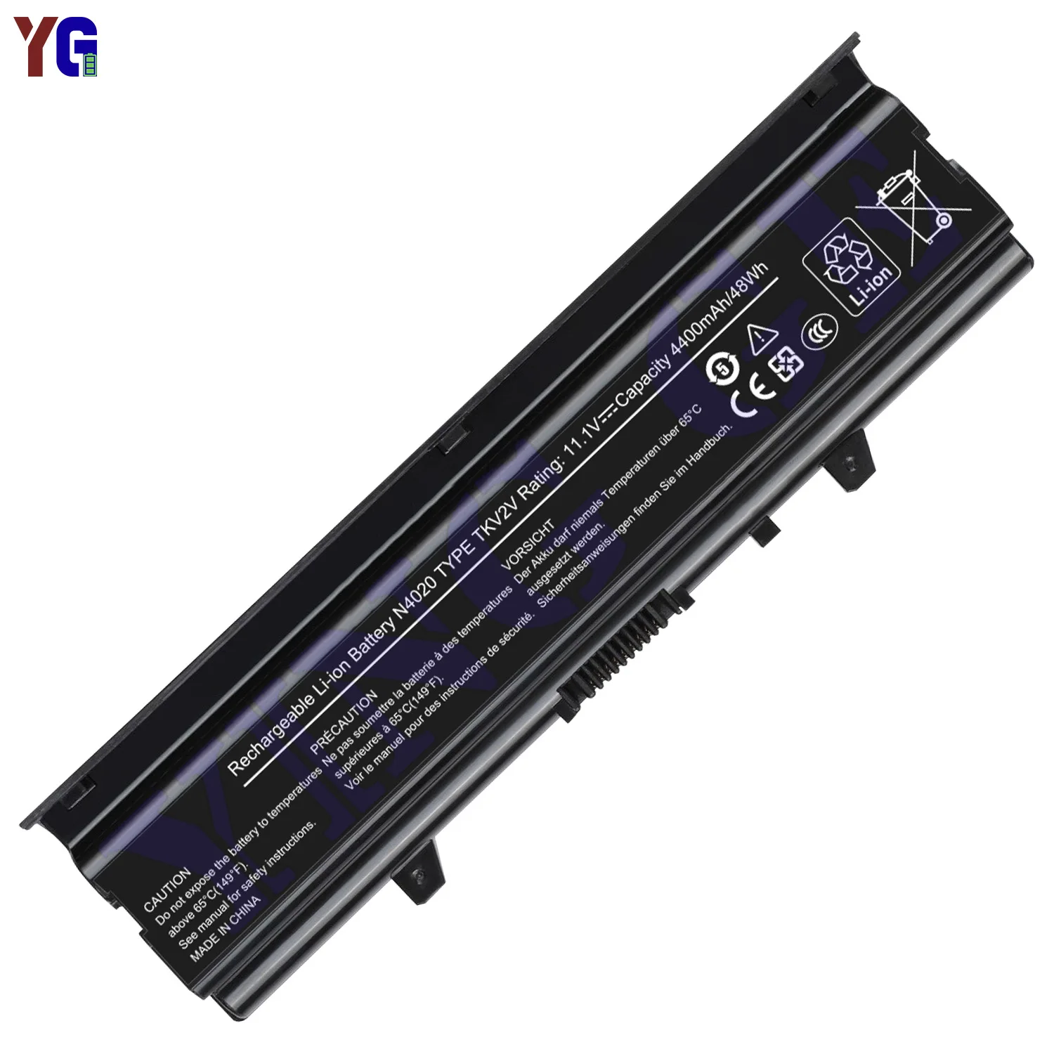 N4020 4400mAh Laptop Battery For Dell Inspiron 14V N4030 M4010 M4050 TKV2V Replacement Battery +Free Tools
