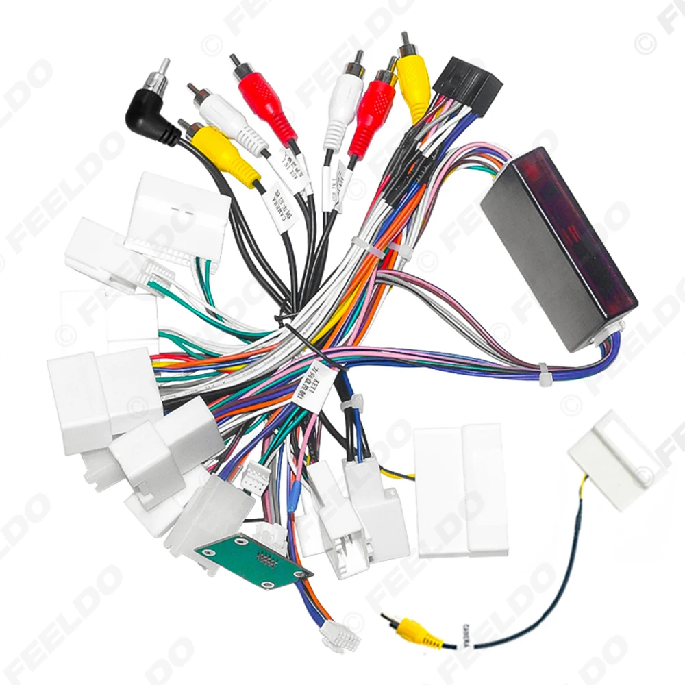 Car 16pin Audio Wiring Harness For Toyota Prado/GX470 (02-09) Auto Stereo
