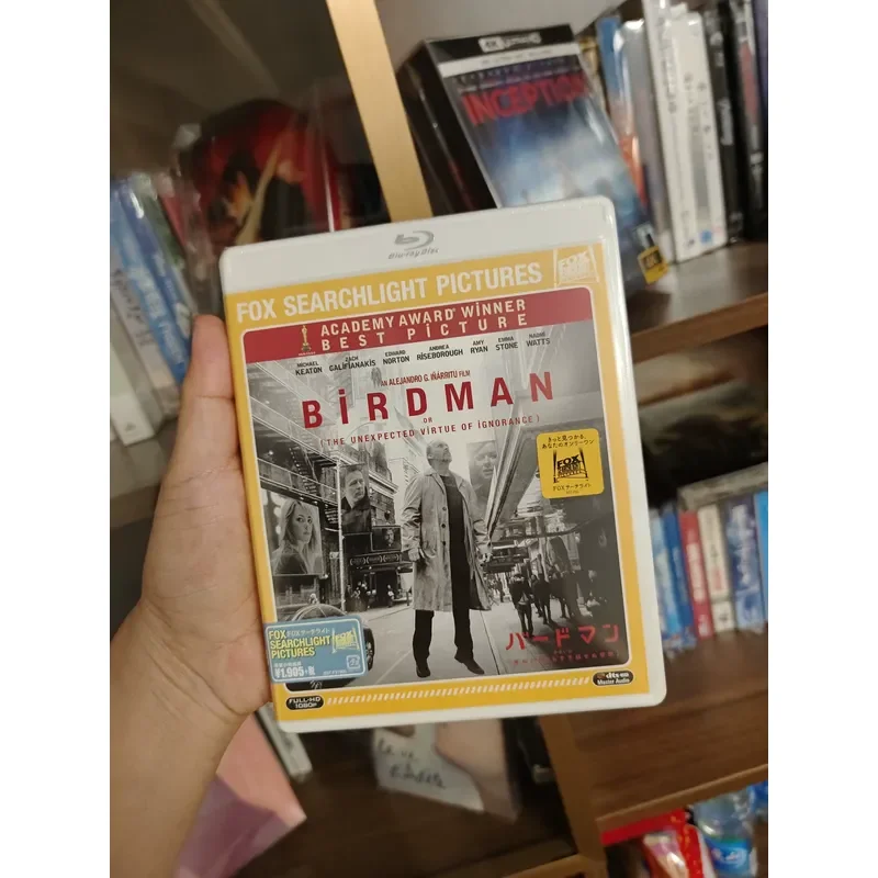 Birdman Blu-ray Japanese Version Brand New and Unopened Sealed Disc