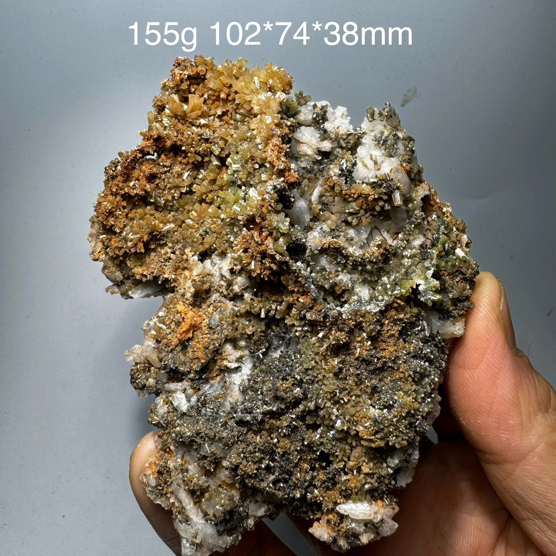 155g Natural Pyromorphite Mineral Specimen Quartz Rock Healing Stone Home Decor Gift China GuangXi