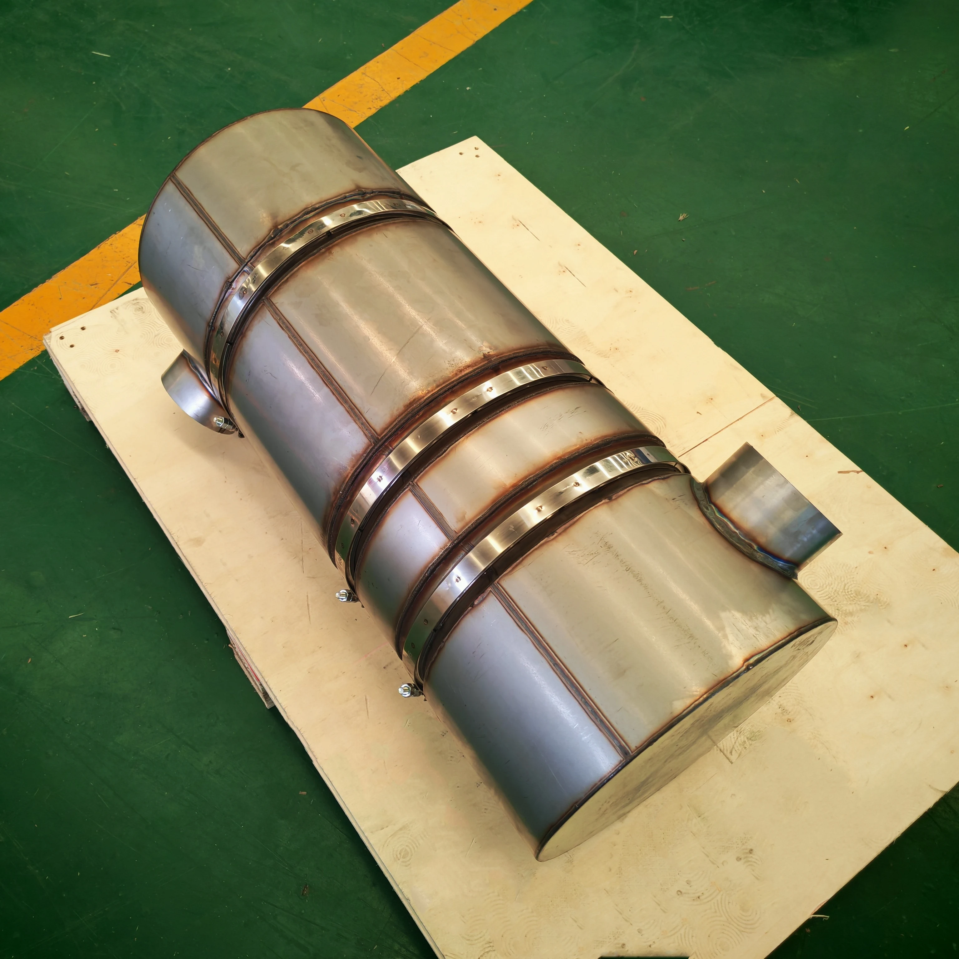 Euro5 Natural Purifier DOC DPF Filtr cząstek stałych do silników wysokoprężnych 9-14L Natural Engine Bus Auto Part ONE BOX XC-RJT004-GRZ