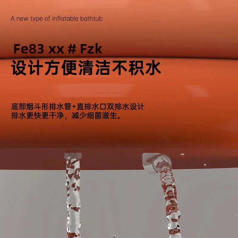 Adult Inflatable Full-Body Foldable Ice Bath Cold Water Bathtub for Post-Workout Recovery