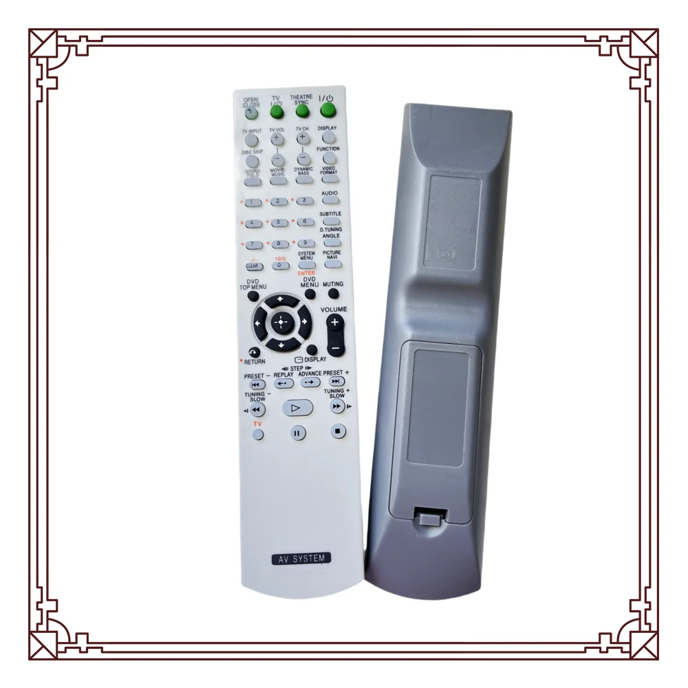 New Remote Control Fit for Sony Home Theater System RM-ADU003 HCD-HDZ235 HCD-DZ750 DAV-DX255 DAV-HDX265 DAV-DX315 RM-ADU001