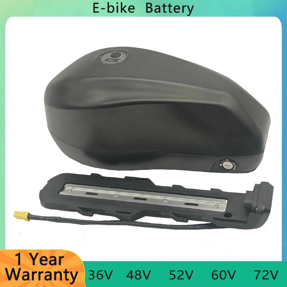 

Fuel Tank E-Bike Batterie 36V 48V 52V 60V 72V 21700 Replacement E-Bike Battery for 750w 1000w 2000w 3000w motor