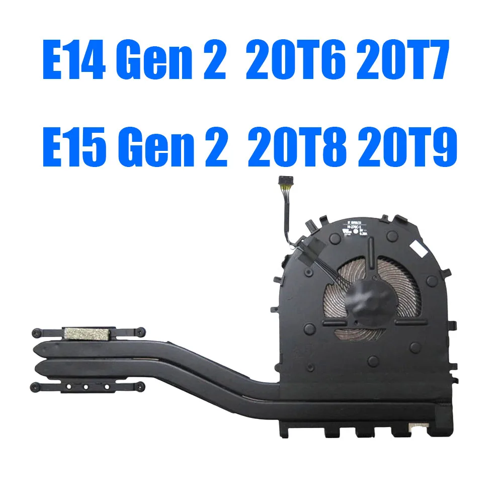 

For Lenovo For ThinkPad E14 Gen 2 20T6 20T7 / E15 Gen 2 20T8 20T9 5H40S72941 DC5V Laptop UMA Heatsink&Fan