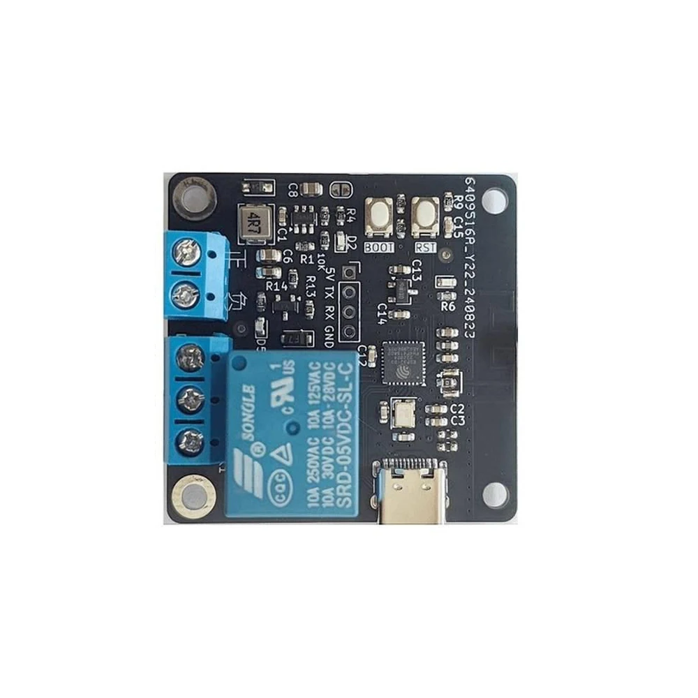 ESP32 WiFi Relay Module IoT Development Board Remote Switch Controller Timing On Off Device DC5-24V Secondary Development Relay