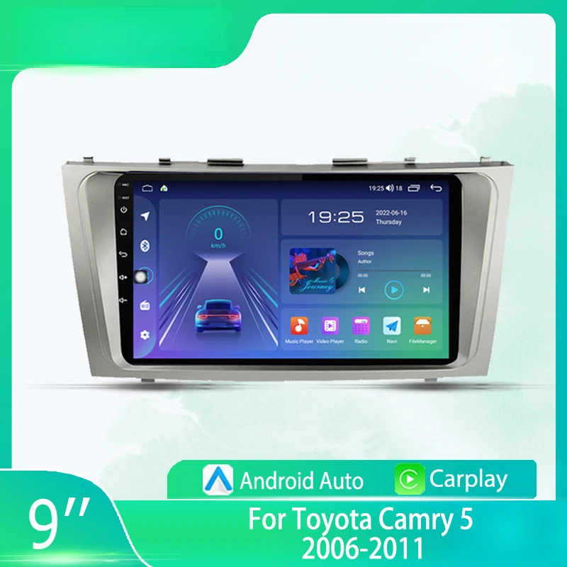 

For Toyota Camry 5 06-11 Car Multimedia Player Android Car Player GPS WIFI Carplay 4G Car Radio Navigation Stereo Car Electronic