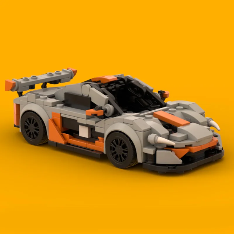 Velocità Hypercar Modello MOC Personalizza P1 GT GTR Supercar Modulare Building Block Mattoni Assemblaggio Eduzionale Giocattoli FAI DA TE Regali Di Compleanno