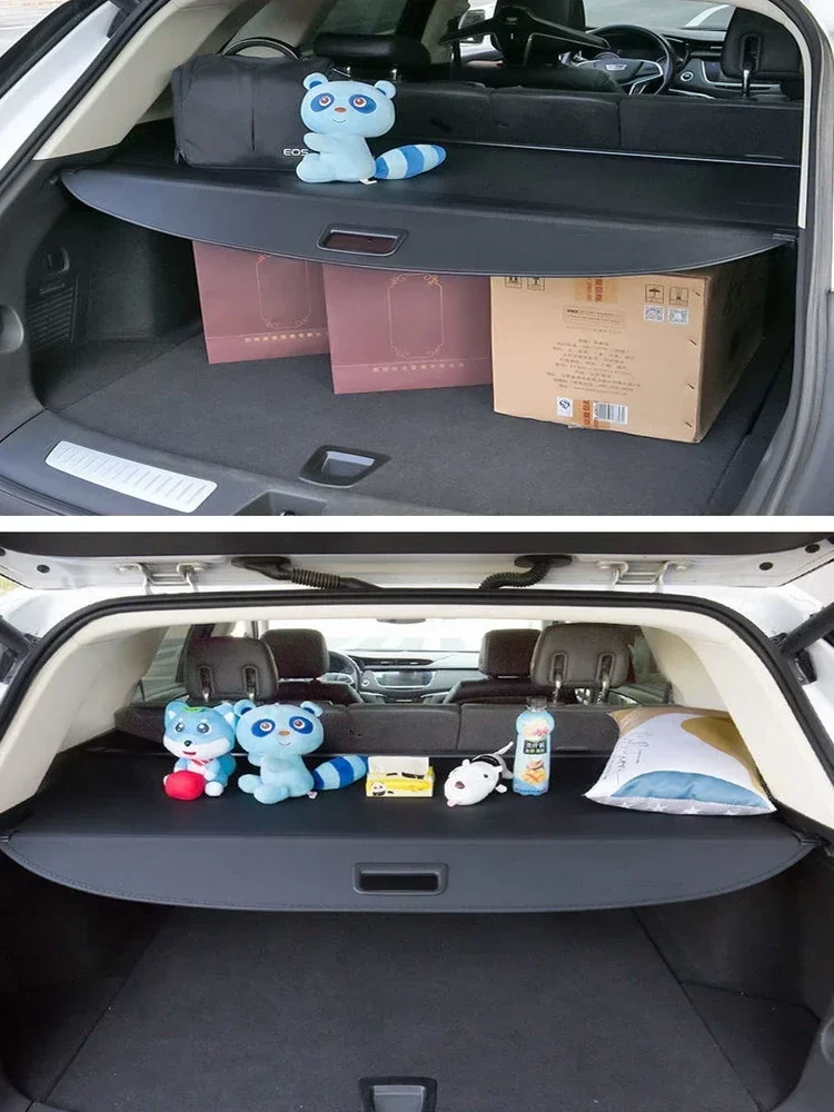 For Cadillac XT5 Accessories 2017~2023 Car Dedicated Trunk Rear Curtain Covers Retractable Space Anti-peeping Car Accessories image 3