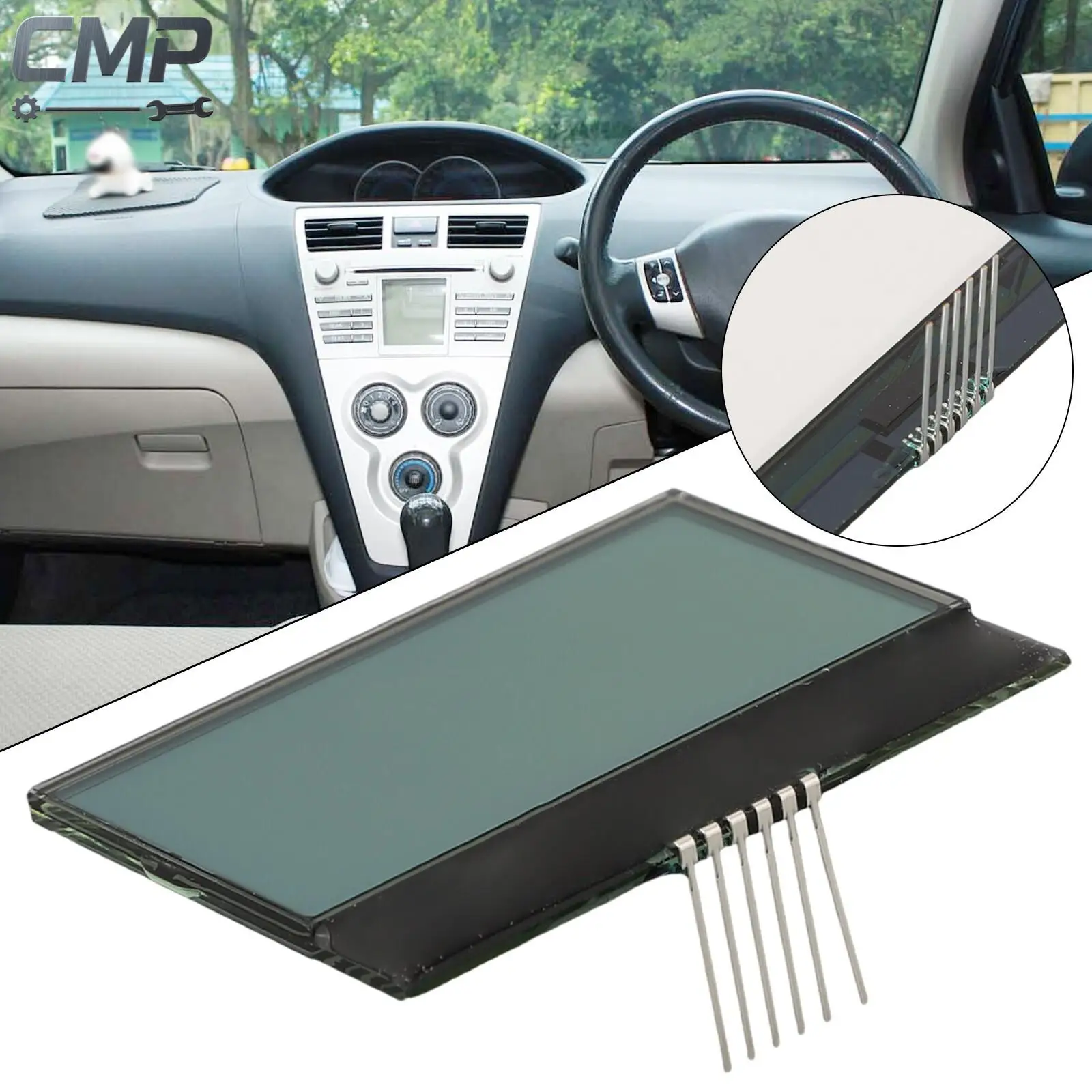 

LCD Screen Dashboard Black Display Capabilities Cluster Instrument for Toyota 2008-2012 Toyota Vios Auto Parts Instrument Board