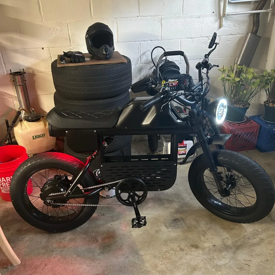 DL2000 4000W Dual Motor Electric Bike 52V 30AH 20'' 44MPH 90Miles image 2
