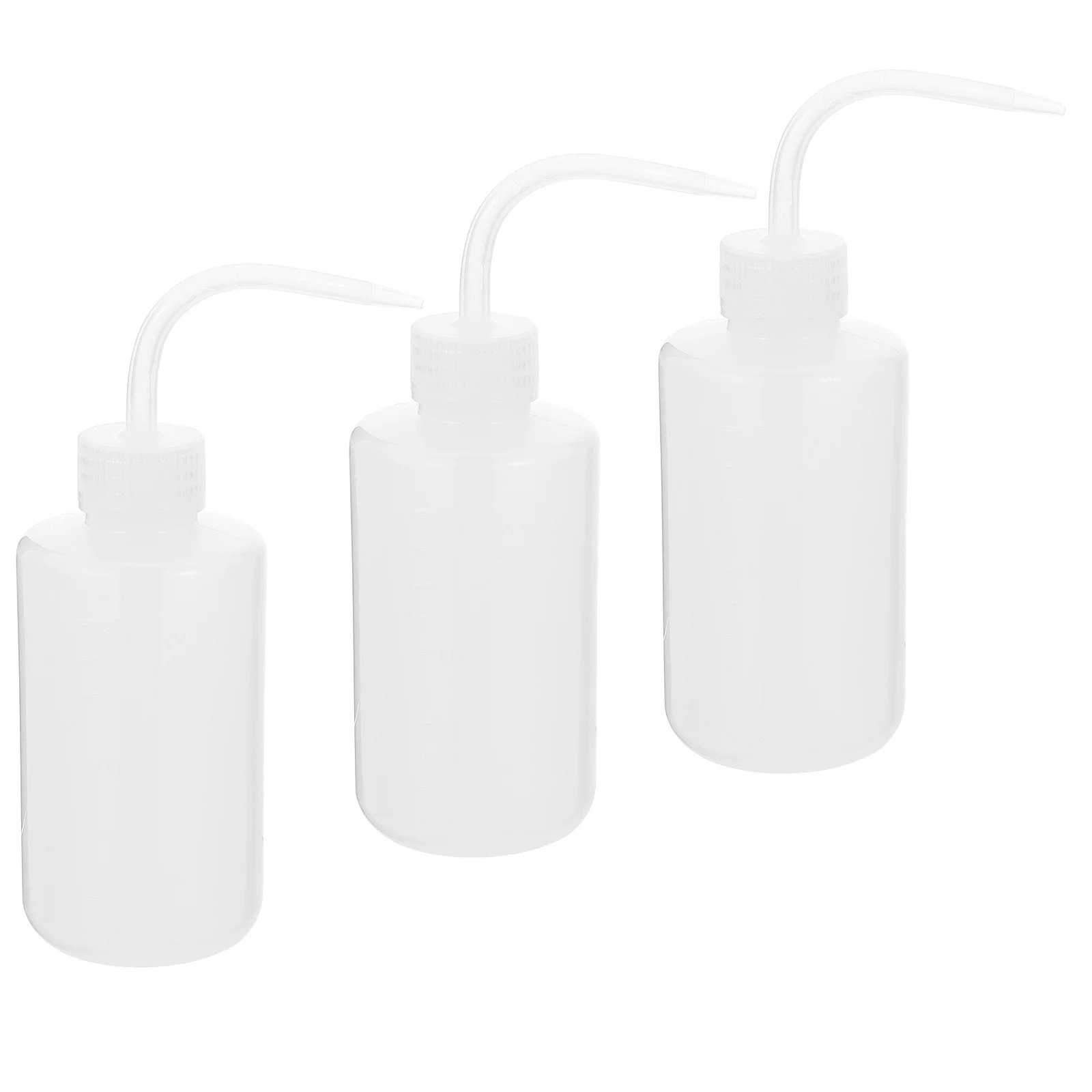 

3pcs Plastic Squeeze Bottles Empty Cleaning Bottles Lab Wash Bottle Reusable Tattooing Supplies Narrow Tip Lightweight Leakproof