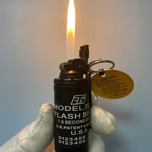 6 Büyük satış, çakmak, alev kırmızısı-no. 3