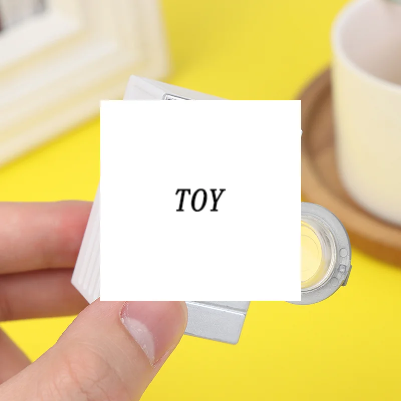 1:12 Dollhouse Miniature Washing Machine Home Appliance Laundry Model Decor Toy