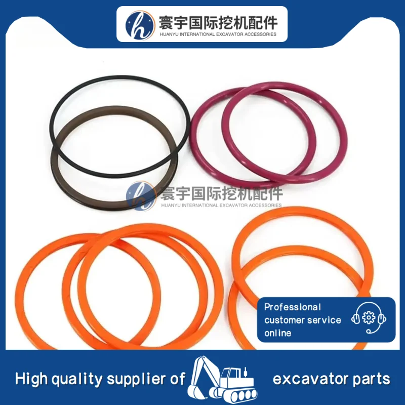 

Высокоэластичные детали немецкого экскаватора, гидравлические уплотнения SK200-5, уплотнительное кольцо из искусственной кожи, центральное соединение, NBR, PTFE, механическая упаковка