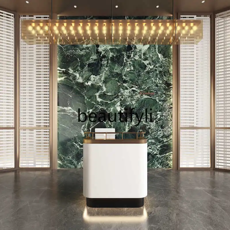 Modern simple checkout page Hotel bar Beauty manicure Convenience store Reception desk Restaurant