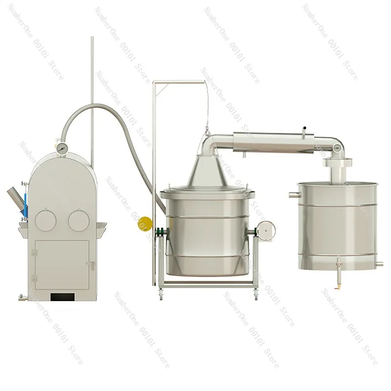 

Commercial Brewing Equipment,Large Winery Brewing Machines,304 Stainless Steel Distillers,Smokeless Reverse-burning BoilersSmall