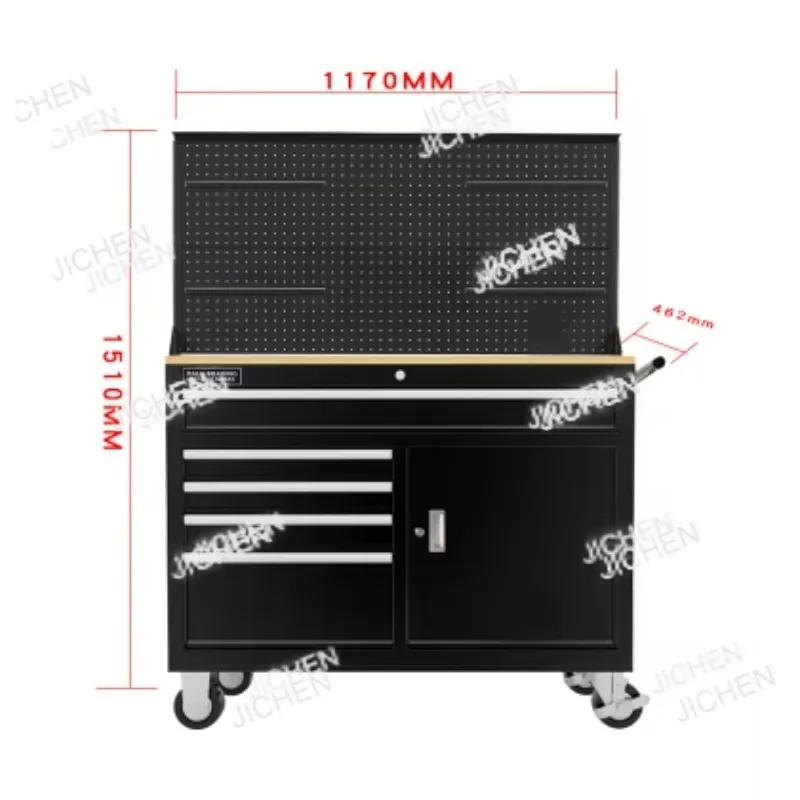 JC JC Heavy Tool Short Cabinet Auto Repair Workshop Tool Cart Hardware Repair Drawer Push Box Multifunctional Mobile Workbench