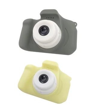 Children&#x27;s camera waterproof 1080P HD camera Video toys 2 inch color screen children&#x27;s cartoon cute outdoor camera SLR camera children&#x27;s toy
