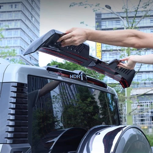 Cubierta de alerón trasero para coche Chery Jetour T2 Traveler, Kit de carrocería de ala fija de maletero, techo trasero de presión deportiva, accesorios de estilo, 2023