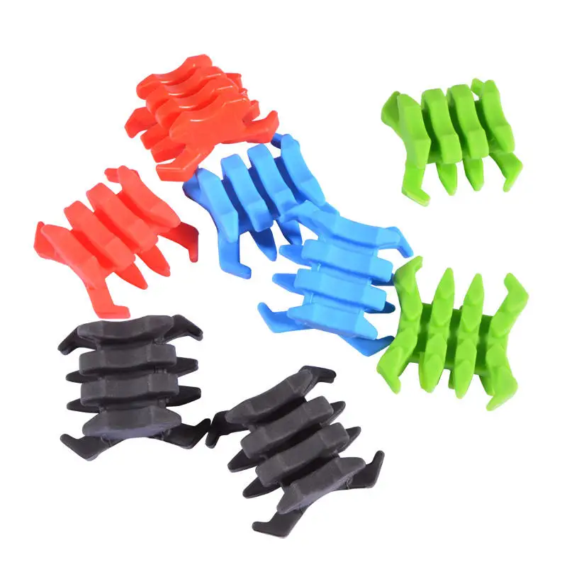 Archery Equipment Rubber Bow Limbs and String Stabilizers for Shooting Hunting Shock Absorption Tool Set