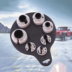 7 Pcs Car Air Conditioning Duct Removal Tool Kit Cooler Tubing Disassemble Fuel Oil Pipe Line Disconnect Repair Tools