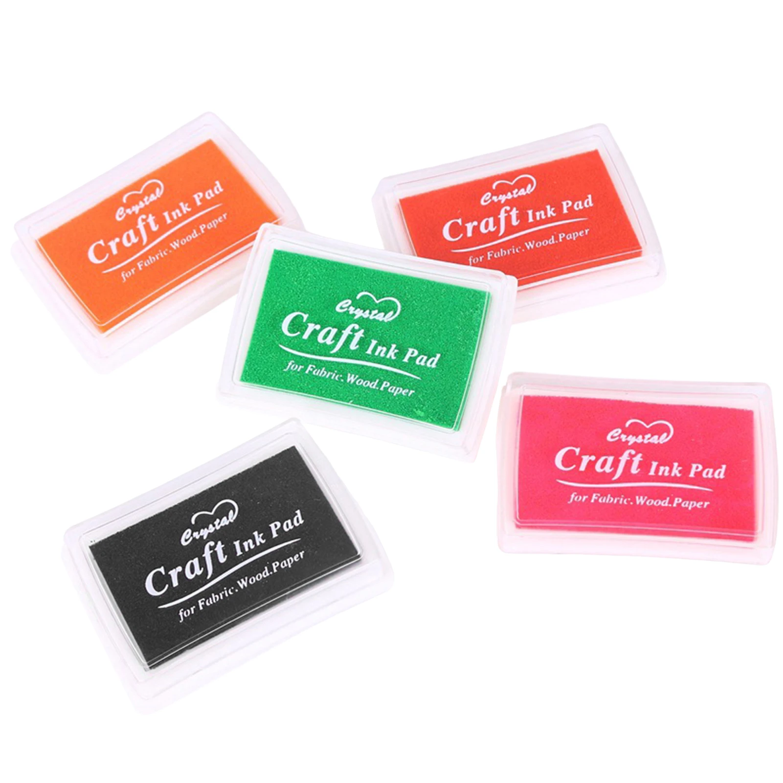 Craft Ink Pad for Rubber Stamps Safe Non-Toxic Ink Stamp Pad for Eyelash Extension Makeup Tool