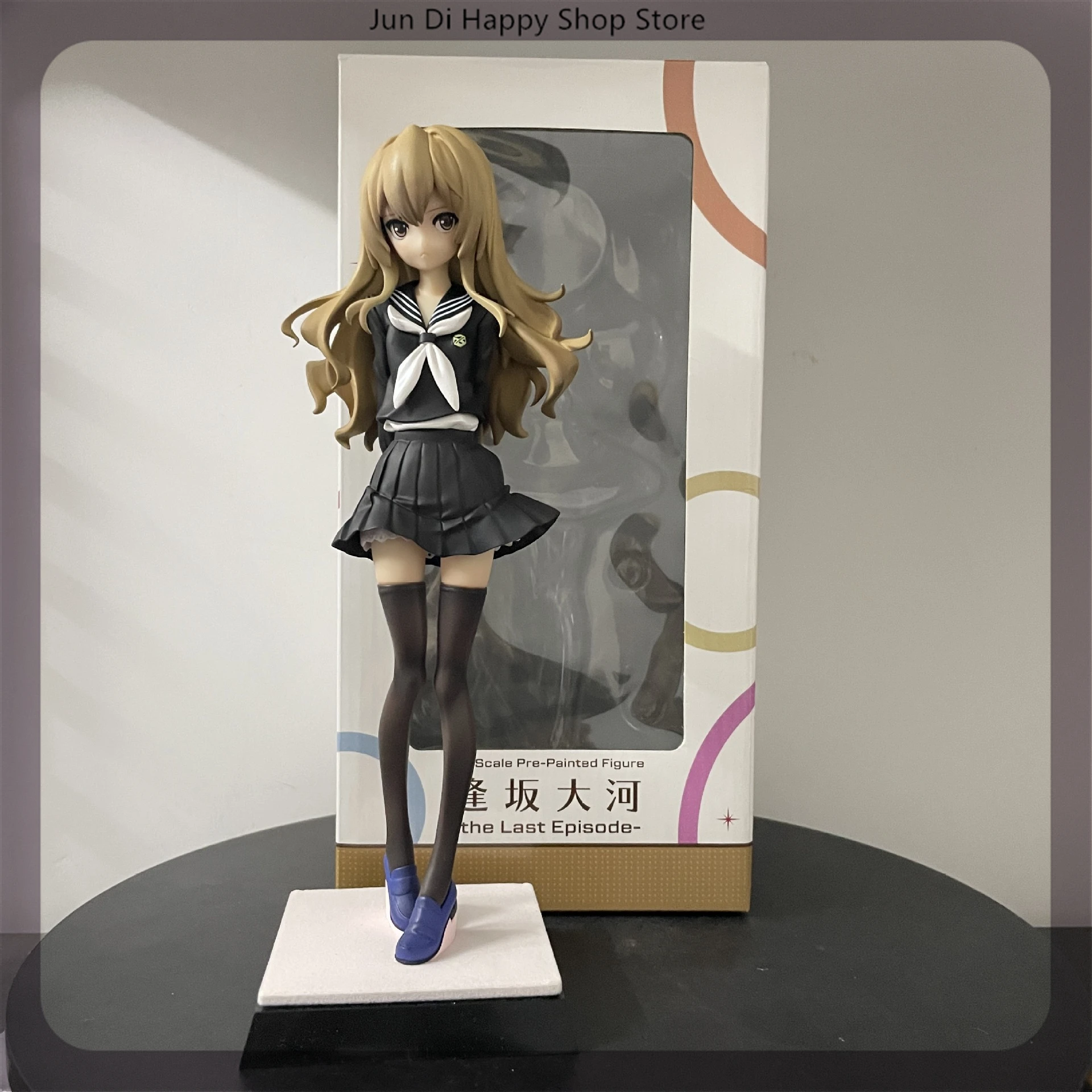 25 سم نمر × التنين! Aisaka Taiga زي مدرسي أنيمي فتاة نموذج لجسم تمثال جمع سطح المكتب زينة زخرفية اللعب الهدايا