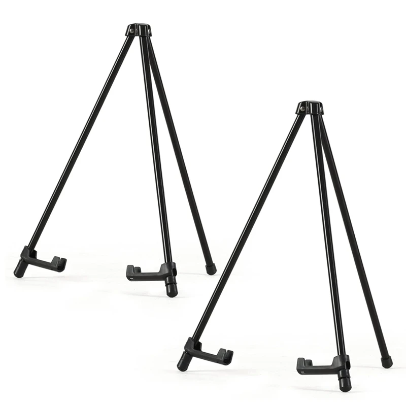 6 Pcs Display Easel Tabletop Instant Easel Portable & Adjustable Collapsible Table Tripod Easels Stand, For Canvas Paintings