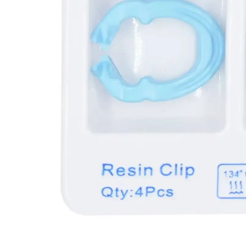 

4Pcs/set Dental Resin Clamping Separator Ring Sectional Contoured Metal Matrices Holder Matrix Fixed Clamp Autoclavable