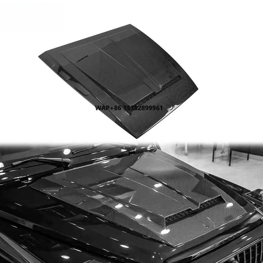 

Real Carbon Fiber Front Hood Bonnet for W464 G500 G550 G6319+