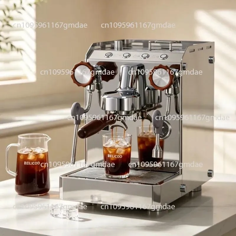 M18C Semi-automatic Coffee Machine Italian Home Commercial Fresh Grinding Professional Cold Brew Navigator