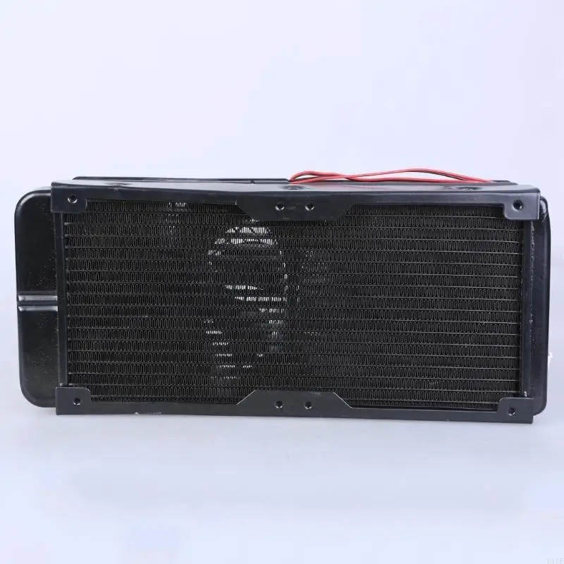 E1PF Computer Computer Computer Chaiator Water Cooler Cooler 2 Fans 240mm for CPU Deatink