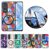 Fashion Magnetic Ring Phone Case For Huawei Magic 4 Honor 80 Se 70 5G X40 X9 Play 6C Nova 9SE Y90 Slim Back Cover Free Shipping