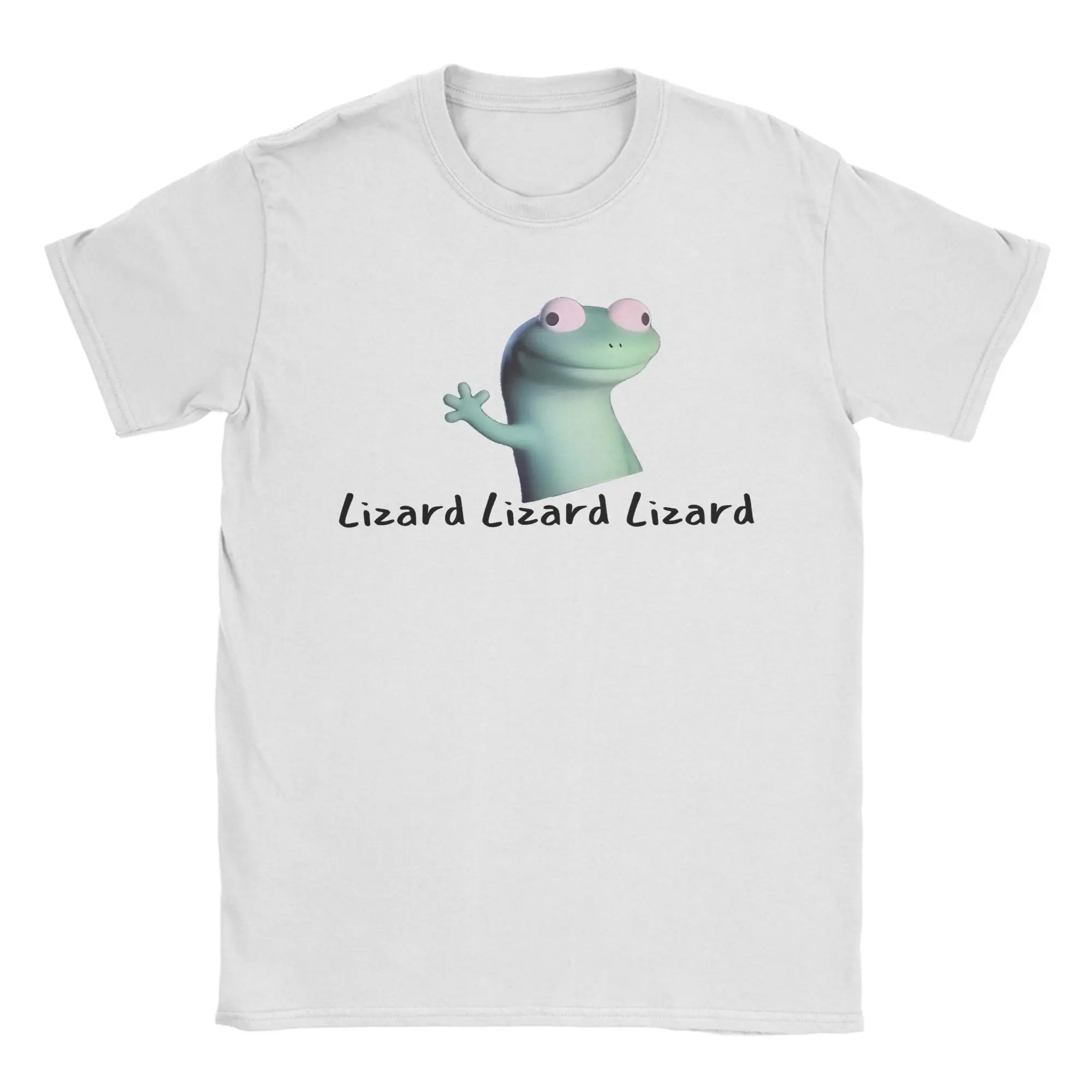 Hip Hop Tom Lizard Meme  Movie Hoppers  T Shirt Men Cotton Short Sleeve  Round Neck Summer Top Tee