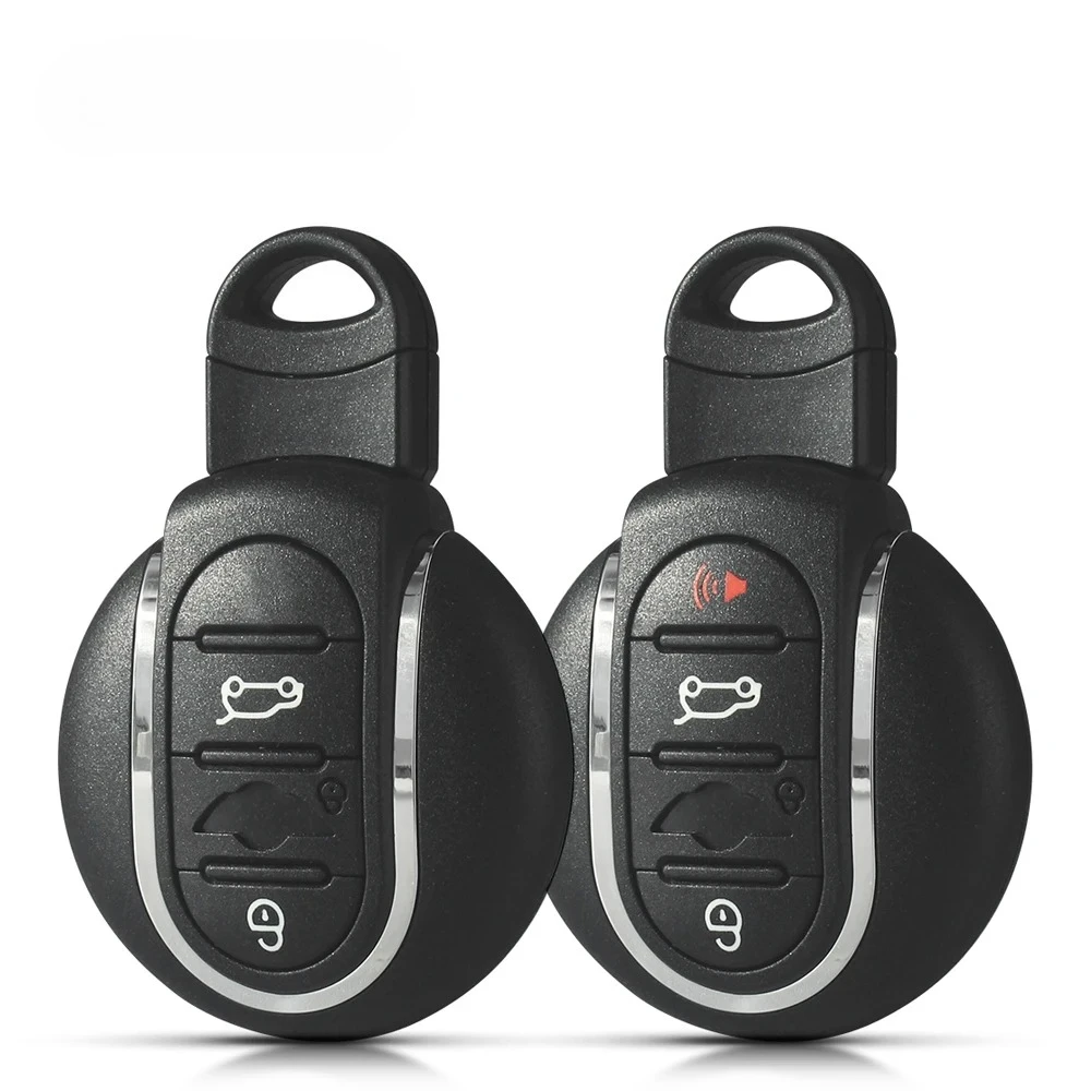 3/4 Buttons Car Key Case Holder Smart Remote Fobs Cover Shell For Mini Cooper F54 F55 F56 F57 F60 2015 2016 2017 2018