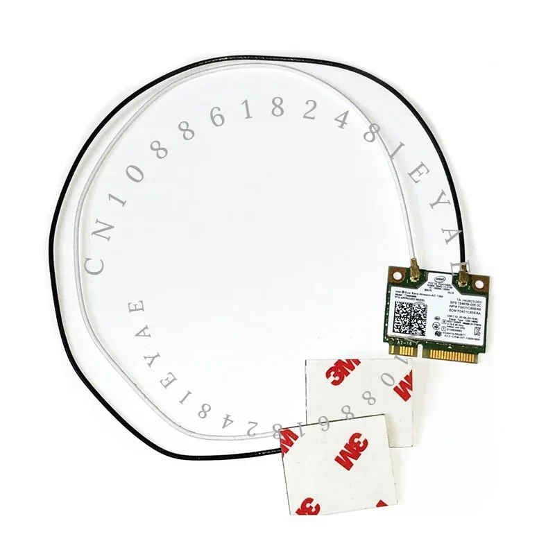 

Модуль Wi-Fi для ноутбука 2,4 г/5 г, беспроводная интерфейсная карта, встроенная двухдиапазонная антенна, Ipx 30 см