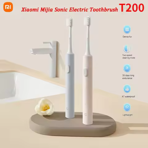 Xiaomi Mijia Sonic Electric Toothbrush T200 Type-C Charging IPX7 Water Proof Antibacterial Bristles Xiaomi Toothbrush