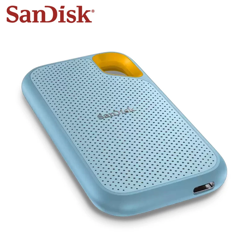 Sandisk Portable Ssd E61 Extreme 500Gb 1Tb 2Tb Externe Harde Schijf Usb 3.2 Gen2 Type-C 1050 Mb/s Solid State Disk Voor Laptop Pc