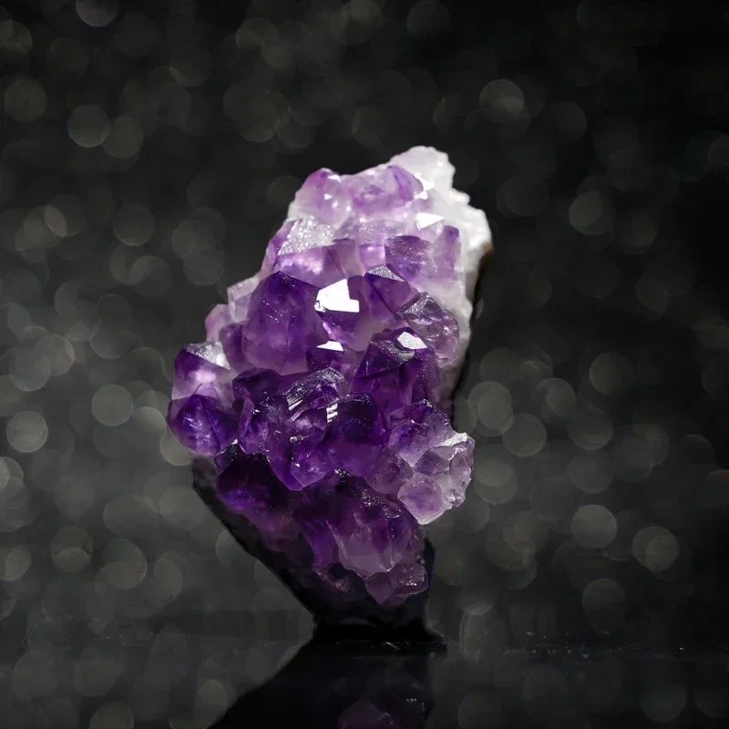 Natural Amethyst Cluster Rough Stone Specimen