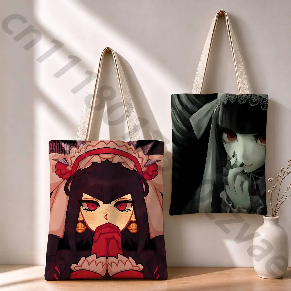 Celestia Ludenberg  Reusable Fashionable Backpack Multifunctional Handbag Canvas Shopping Bag