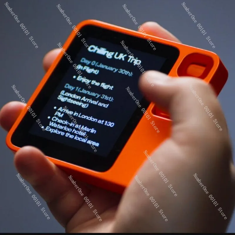 Pocket Handheld AI Smart Device, Touch‑Screen Rotatable Camera Portable Handheld Computer