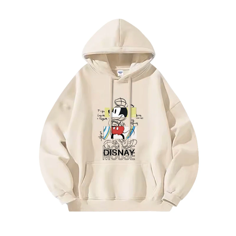 Disney Mickey Mouse dessin animé Couple sport chaud veste Mickey Mouse Minnie pull à capuche sweat à capuche tenue à la mode haut populaire